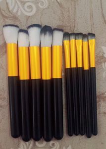 10 Makeup Brushes Set