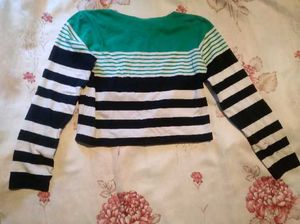 Striped Long Sleeve Top