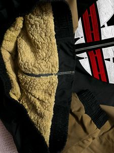 Sherpa Fur Men&#39;s Tracksuit Adidas Logo Embroidery