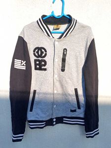 ⚫️🩶Cool Varsity Jacket