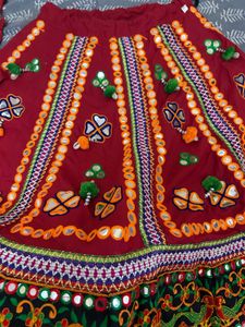 Navratri Lehenga Choli Set In Excellent Condition