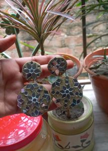 Mirror Work Earrings For Lowest Price 😍✨️❤️