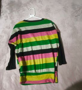 Striped Long Sleeve Top
