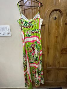 Satin Long gown