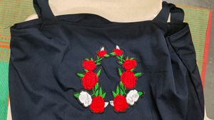 Fun And Stylish Piece Navy Blue Crop Top