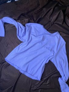 Summer Fitted Lavendar Top