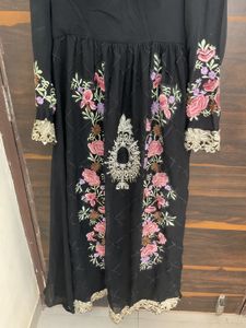 Elegant Black Ethnic Gown