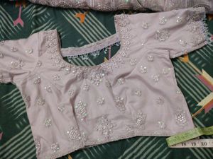 Latest Lilac Lehenga With Cancan