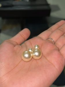 Cute White Pearl Studs