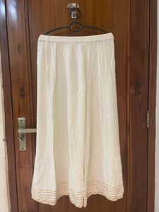 Elegant White Palazzo Pants
