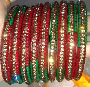 Sparkling Beaded Bangles