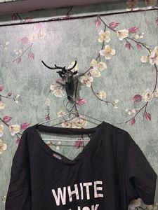 Black &amp; White Graphic Tee