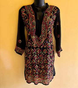 Floral Print Kurta