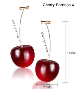 Korean Cherry🍒Drop Earrings🍒