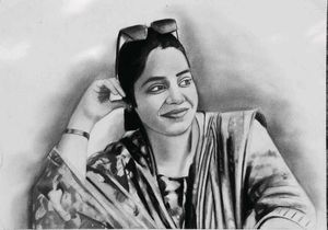 Custom Charcoal Portrait Art