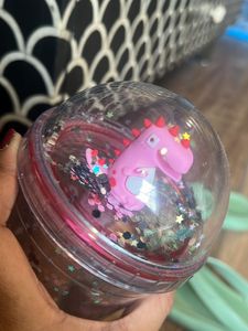 Dinosaur 🦕 Glitter Sipper