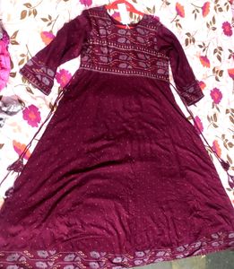 Anarkali Printed Long Gowen With Choli Ciqueans Wo
