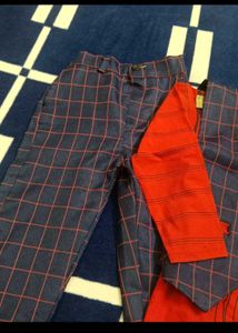 Boys Red &amp; Navy 3-Piece Outfit