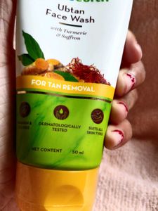Mamaearth Ubtan Facewash With Turmeric &amp; Saffron