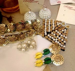 Pearl & Sequin Hair Accessories