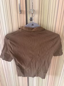 Brown Bonkers Polo Shirt