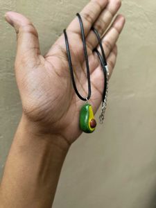 Avocado Charm Necklace 🥑💚💛🤎