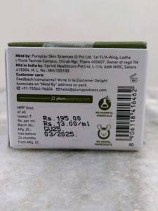 Plum Green Tea Night Gel