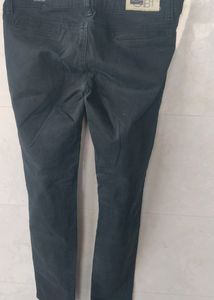 Black Cotton Pant
