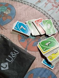 Brand New Uno Card With Free Bag