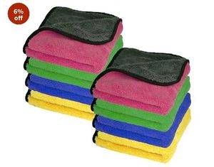 Double Sided Microfiber Cloth 800 GSM Pack Of 8