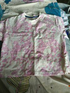 Pink Tie-Dye Crop Top