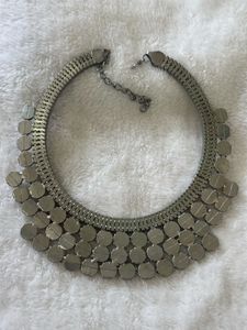 Oxidised Choker Neckpiece