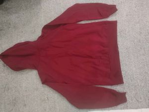 Red Zip-Up Hoodie