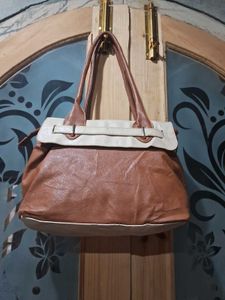 Vintage Leather Hermes Dupe Bag