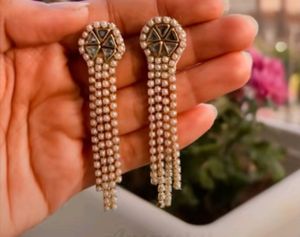Hand Made-Artifical Earring