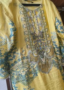 Daily wear patchwork kurta set