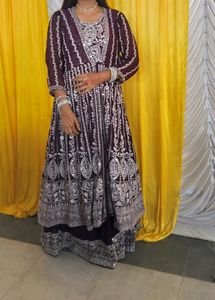 Price Drop On Maroon Wine Colored Lehenga
