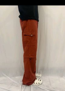 Unisex Red Cargo Pants (Price Drop!)