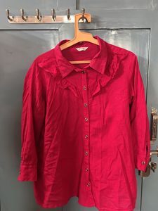 Maishi Deep Pink Short Kurti