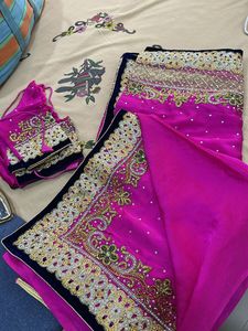 Heavy Border Saree