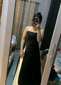 Elegant Black Ethnic Gown