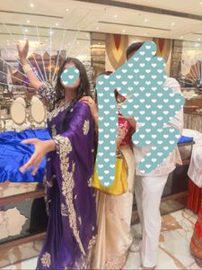 Zari Embroidered Saree. Fix Price