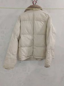Faux Fur Collar Puffer Jacket