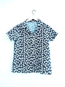 Black Printed Shirt (Women's)