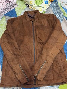 Vintage Suede Patchwork Jacket