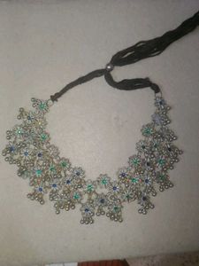 Floral Necklace &amp; Earring Set