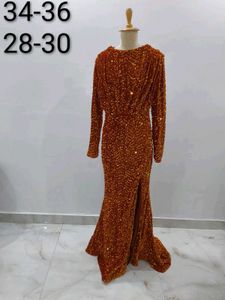 Elegant Sequin Gown