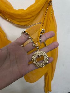 Haldi Function Dupatta