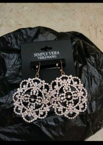 Simply Vera Wang Crystal Earrings