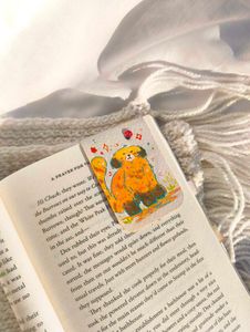 Handmade Magnetic Bookmarks (Fox)